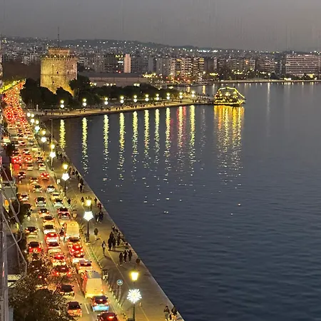 아파트 Baobloom Horizon - Seafront In The Heart Of 테살로니키