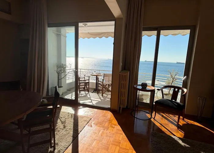 公寓 Baobloom Horizon - Seafront In The Heart Of 塞萨洛尼基